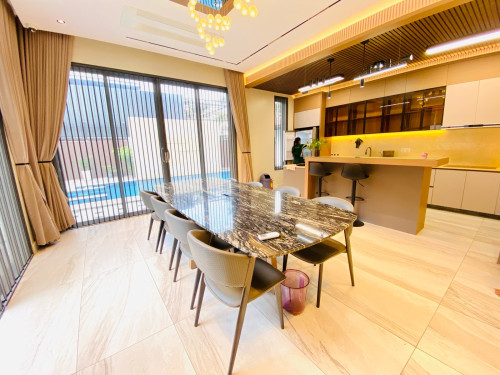 Villa with swimming pool for rent at khan Sen Sok