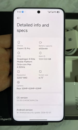 Xiaomi 15pro fullset