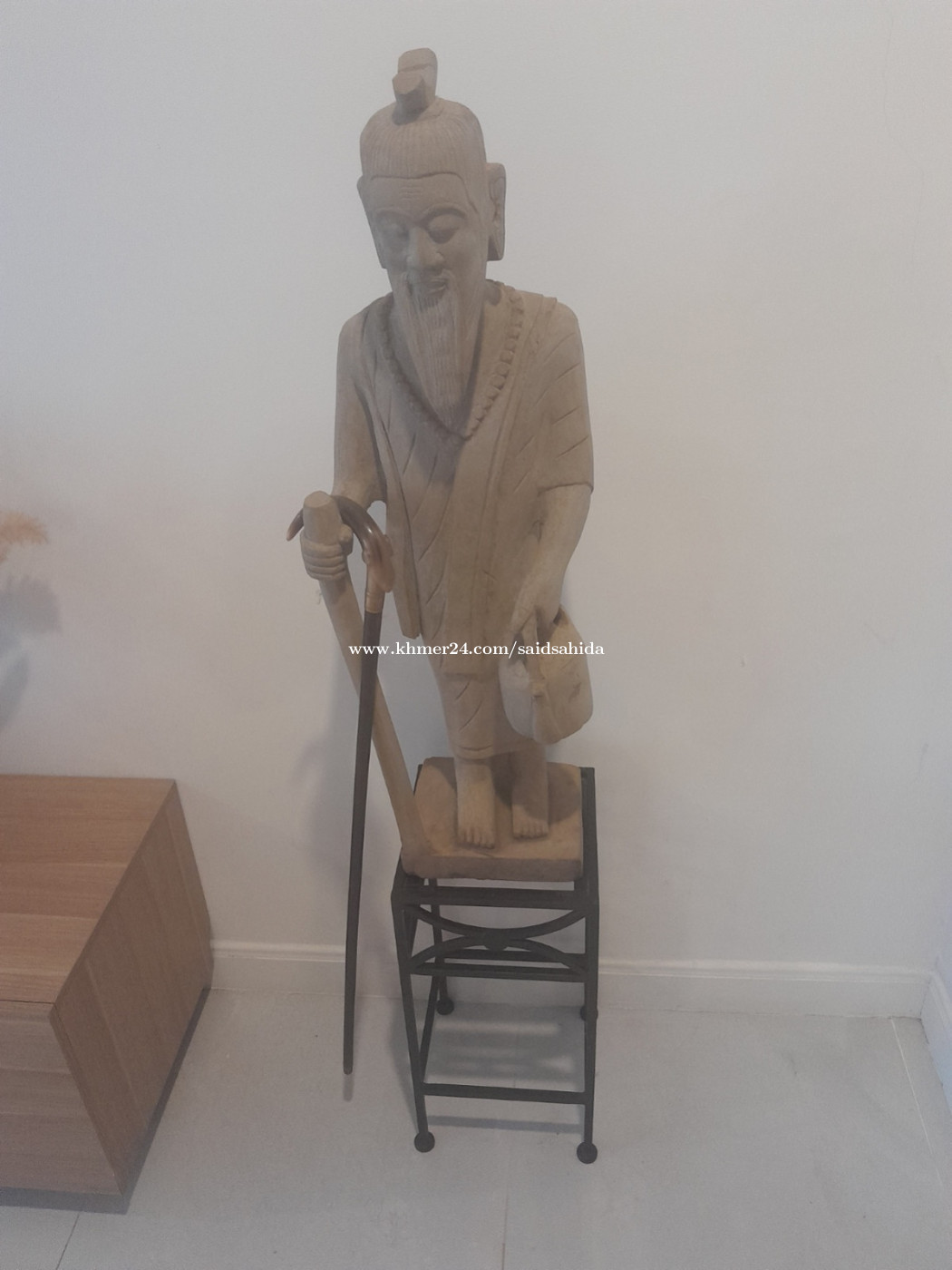 Sandstone statue