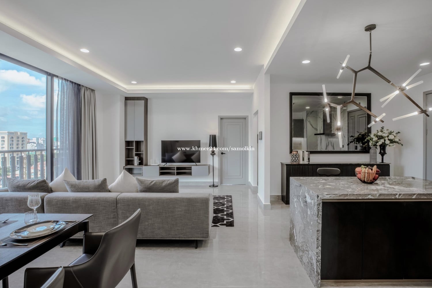 2 bed rent 3000$ - bkk1