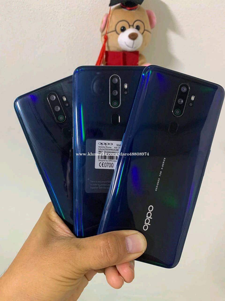Oppo A9(2020) Ram 8-256 ទូរស័ព្ទនៅស្អាត99% ស្រួលវ្រើ