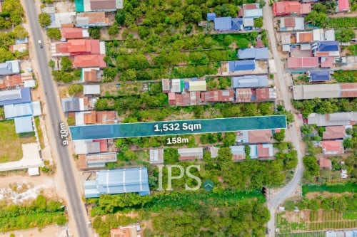 #FORSALE 🏗 ដីជាមួយអគារទំហំ 1,530 ម៉ែត្រការេ -📍ព្រែកថ្មី, ភ្នំពេញ