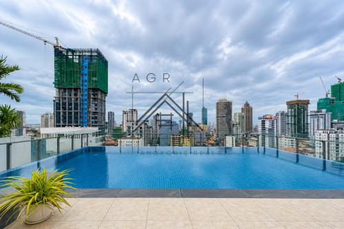 2 Bedroom Serviced Apartment For Rent in BKK1 Phnom Penh