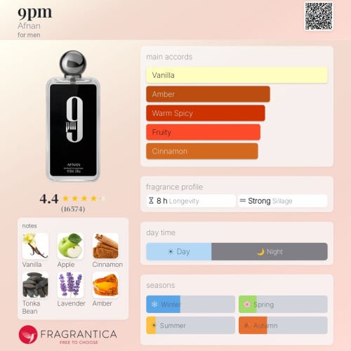 Afnan 9pm 50ml perfume men | 100% authentic.
