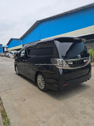 ALPHARD 2013 TOP OPTION UP2017
