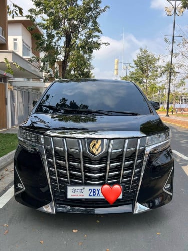 Alphard 2021 V4 ប៉ុង2 សាំងសុទ្ធ អត់បើកដំបូល ចចារ