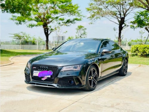 Audi A7 2014 ម្ចាស់ទិញក្រដាសពន្ធក្នុងឆ្នាំ2024(៤មុឺនជាង)ឡានមិនដែរមានប្រវត្តិជួលទេ តម្លៃ17500$ចរចារ