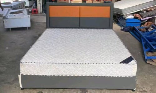 Bed frame and mattress