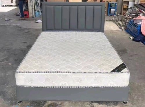 Bed frame and mattress