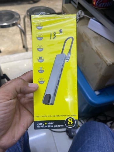Connector Type-C to USB,​HDMI, Network ថ្មីគ្រប់​ប្រភេទគុណភាពល្អ