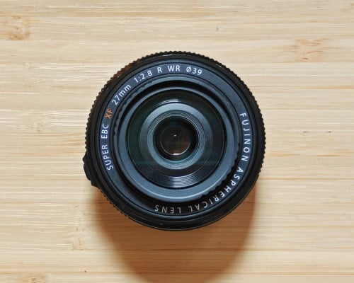 Fujifilm XF 27mm F2.8 WR Lens Black 98%