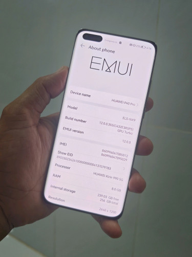 Huawei P40 Pro 8g/256g_Global(វៃដូរបាន)👉$215