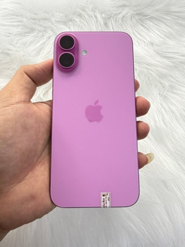 iPhone 16 Plus 128G Color Pink 🩷 មួយទឹក ថ្ម100%🔋 lock sim ប្រើបានសុីម2សេវាដើរស្មូតល្អគ្រប់ប្រពន្ធ័
