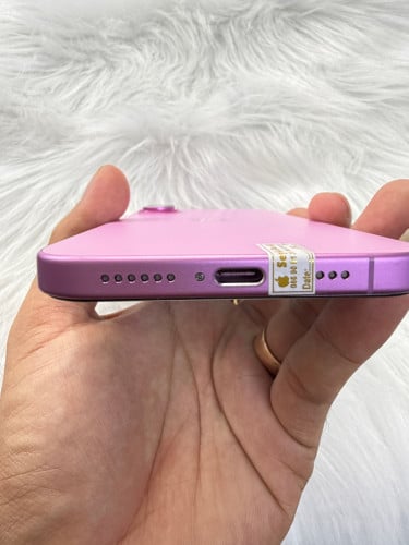 iPhone 16 Plus 128G Color Pink 🩷 មួយទឹក ថ្ម100%🔋 lock sim ប្រើបានសុីម2សេវាដើរស្មូតល្អគ្រប់ប្រពន្ធ័