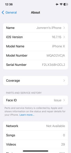 iPhone X