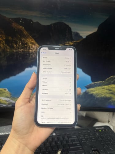 iPhone XR  ប្រភេទអេក្រ gx មានស្គេន (លក់ហើយ)
