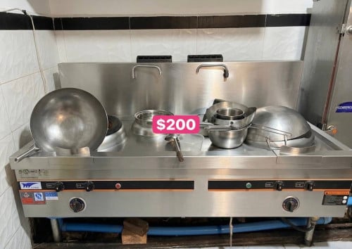 Kitchen stuff for restaurant