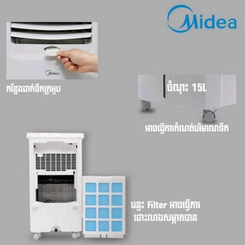 Midea air cooler AC120-15F