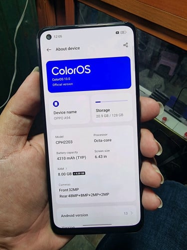 Oppo A94 zin all company