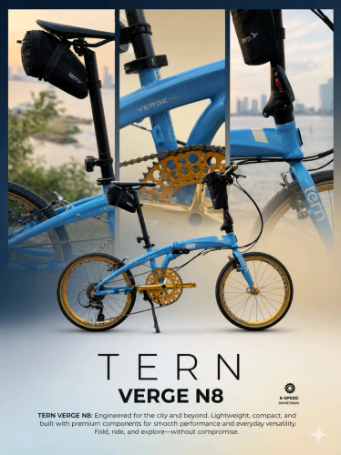 Tern Verge N8 - Folding Bike