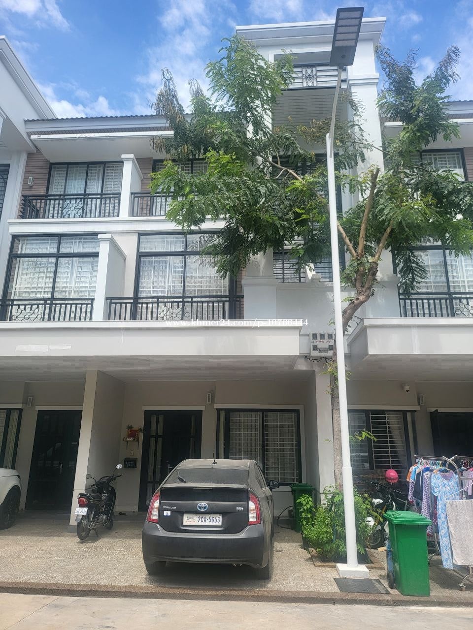 Link Villa (LA) for Rent in Borey Peng Houth Eco Romance