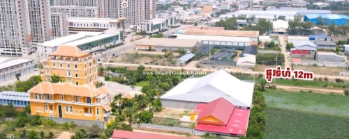 ដីលក់ 150m ពីខុនដូ ពិភពថ្មីសែនសុខ
