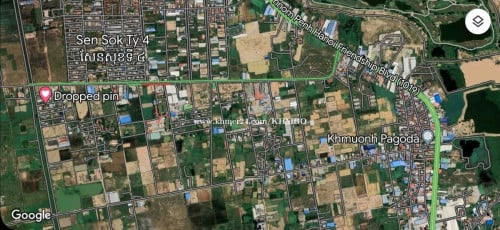 ដីលក់ 150m ពីខុនដូ ពិភពថ្មីសែនសុខ