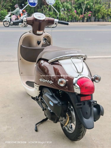 ជប៉ុនHonda Giono FI 50cc ឆ្នាំ 015 ខ្ចីខ្លាំង  ធានាទឹកថ្នាំសុីន ១ទឹកសំណុំសុីន ក្រដាស់ពន្ធជូន