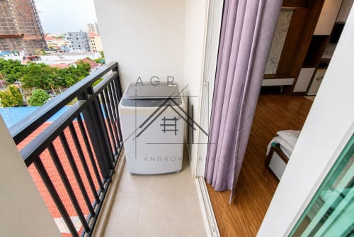 🏢 Studio Room Serviced Apartment for Rent in BKK1 Phnom Penh