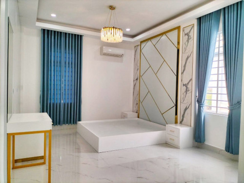 ផ្ទះវីឡាទោលម៉ូឌែនសម្រាប់លក់ | Villa For Sale In Borey Angkor Phnom Penh Sen Sok