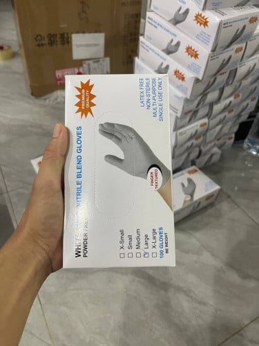 ស្រោមដៃពណ៌សរ - White Glove Color