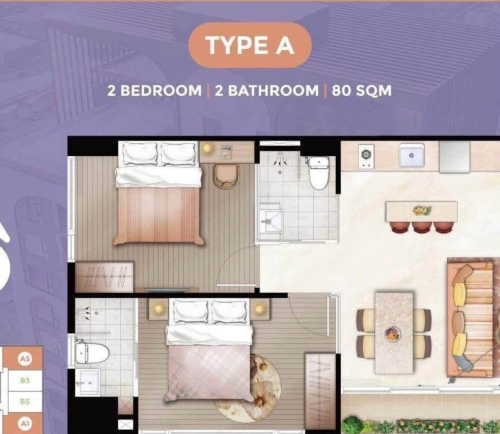 2bedroom special In bkk1