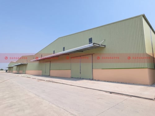 4100 Sqm Warehouse For Lease On A Concrete Road In Sen Sok, Phnom Penh