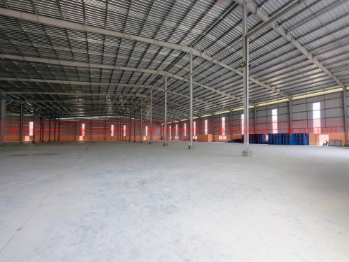 4100 Sqm Warehouse For Lease On A Concrete Road In Sen Sok, Phnom Penh