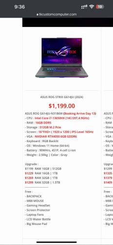 ROG STRIX G614JU (2024)
