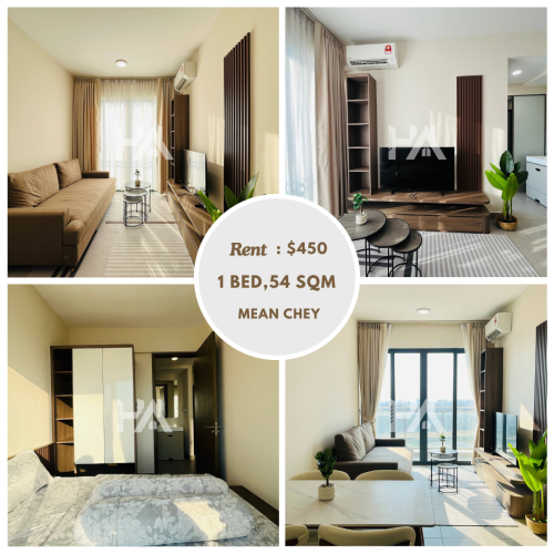 Condo 1bedroom For rent in Chak Angre Leu !