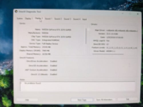 Desktop RTX 2070 Super