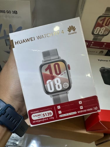 Huawei WATCH FIT4NFC=119$ ថ្មីក្រុមហ៊ុនធានា2ឆ្នាំ