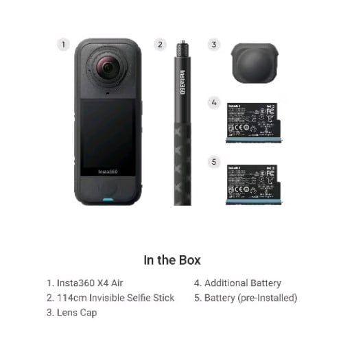 Insta360 x4 air ឈុតធំ Starter Bundle