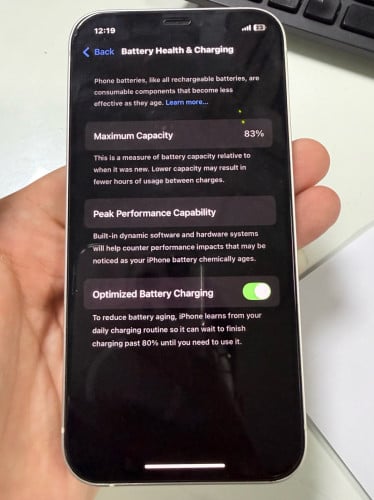 iPhone 12 64G សំណុំហ្សុីនស្អាត 98%