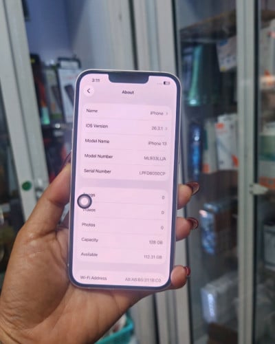 iPhone 13/128GB/LLថ្ម88%តួរស្អាតសុីនសានុំ