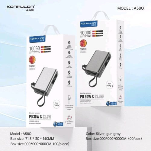 Mini powerbank 30W 10000mah