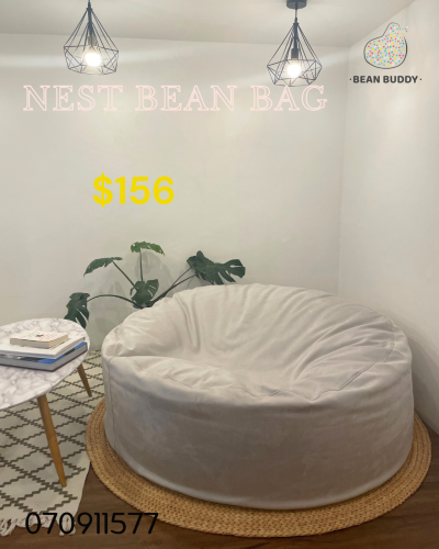 Nest Bean Bag សាឡុងអង្គុយគ្រាប់ស្នោ​