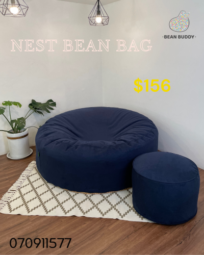 Nest Bean Bag សាឡុងអង្គុយគ្រាប់ស្នោ​