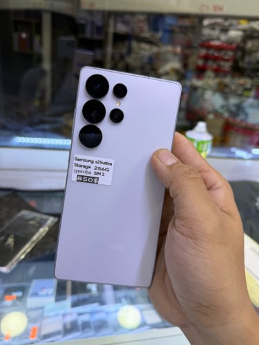 Samsung S25ultra 256G ក្រុមហ៊ុន sim2 នៅស្អាតដូចថ្មី