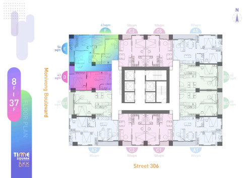 Very Special Price only 87,688 to own 1Bed in BKK1