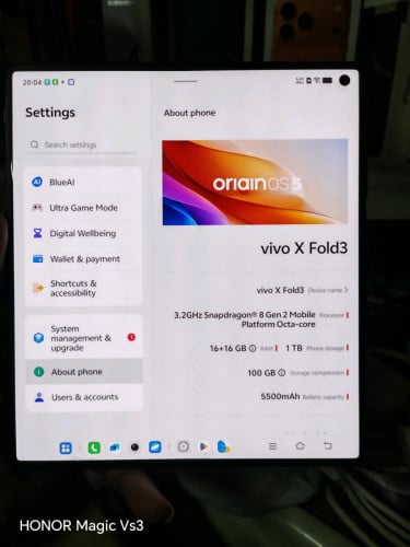 Vivo X fold3