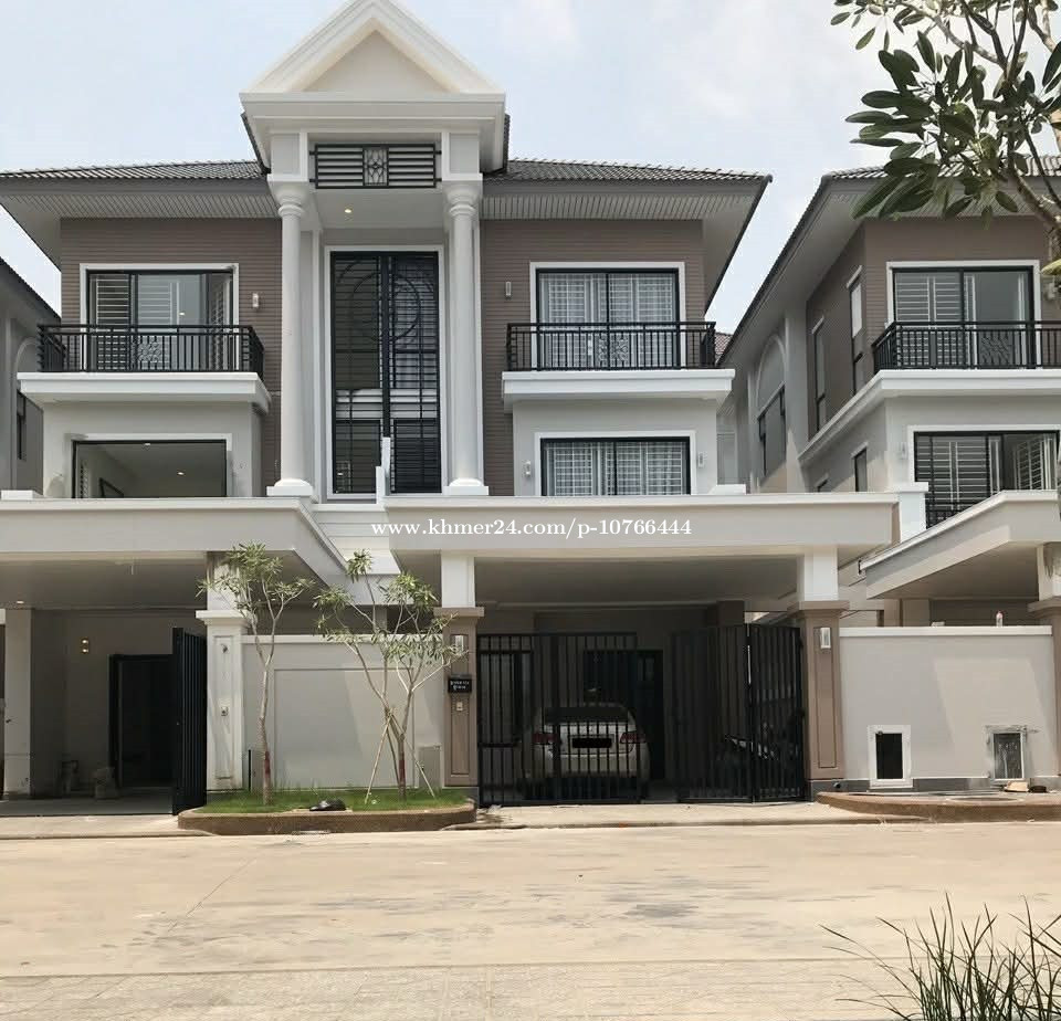 Twin Villa for Rent in Borey Peng Houth Eco Delta