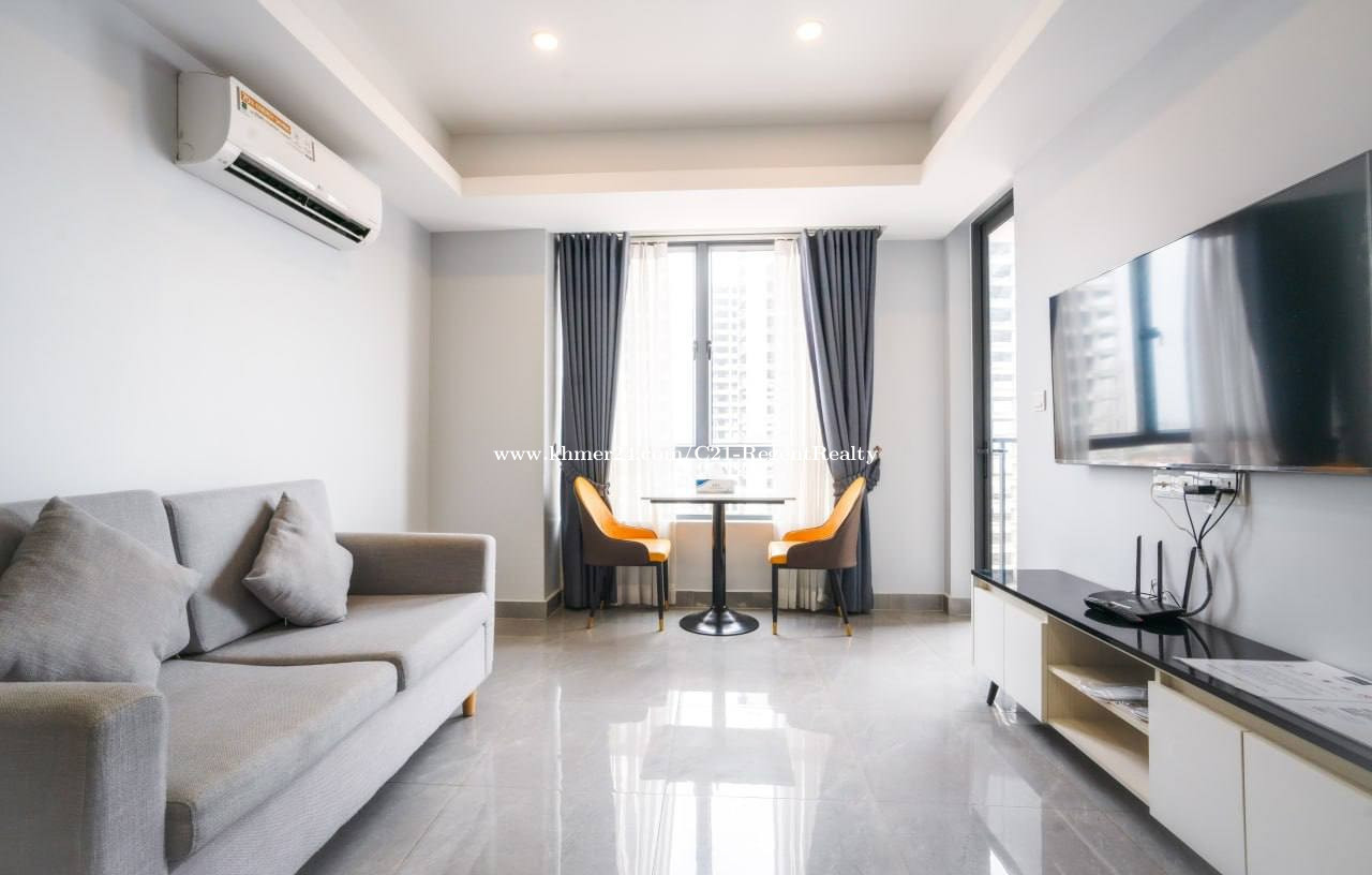 Boeung Taek | Fully Furnished Deluxe Unit | 宾德精装豪华公寓