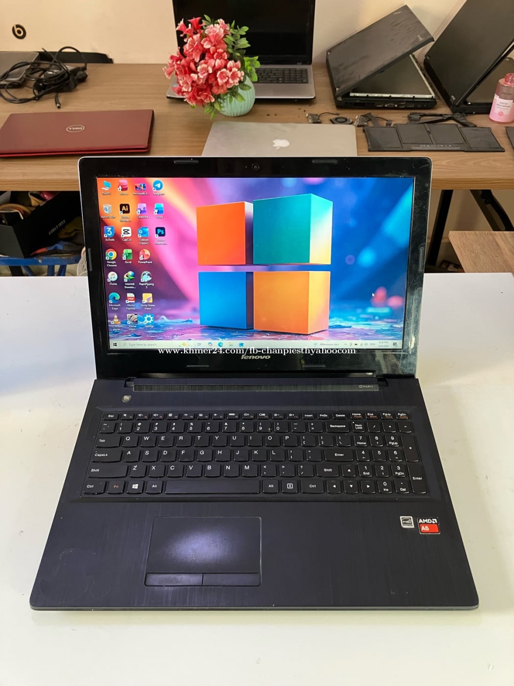 LENOVO 80E3/ CPU AMD A6-6310U / RAM 8GB / SSD120GB / Battery ๐ good